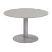 8427951995407-Rocada Meeting - Table - rond - blanc - aluminium base-Front-0