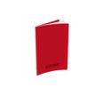 Conquérant Classique - Cahier polypro A4 (21x29,7cm) - 140 pages - grands carreaux (Seyes) - rouge
