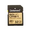 4034303019717-Intenso Premium - Carte mémoire SDHC 32 Go - bleu-Front-0