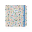 3664447180946-Oberthur Anahita - Agenda - 2025 - semainier - carré - 165 x 165 mm - 128 pages -  blanc - pastel-Front-0
