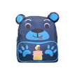 3666311016290-Bagtrotter Kids - Sac à dos - 26 cm - bleu - bleu - ours en peluche-Front-4