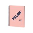 8411574110231-Milan 430 Since 1918 - Cahier de notes - reliure à anneaux métalliques - A4 (210 x 297 mm) - 80 feuilles / 160 -Right-angle-0