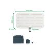 4002432138449-Leitz Ergo Small - Pegboard desk organizer - carte MDF - blanc-Front-1