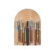 3664447157221-Oberthur - Plateau porte-crayon en bois-Front-0