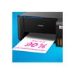Epson EcoTank ET-2861 - Multifunctionele printer - kleur - inktjet - ITS - A4 (doorsnede) - maximaal 10 ppm (printend) - 100 vellen - USB, Wi-Fi - zwart