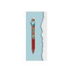 4014421354006-ONLINE magiXX Fun - Roller effacçable - monster red - bleu - 0.7 mm-Left-angle-1