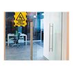 4005546406572-Durable Duraframe Magnetic Security - Cadre d'affichage magnétique bicolore - A4 - jaune/noir-Close-up-14