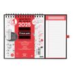 8422952380436-Finocam - Calendrier - 2025 - neutre - mois à afficher - XS - 140 x 150 mm - daté - numéroté-Front-0