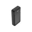 3303170115893-T'nB - Batterie externe - 20000 mAh - 2 connecteurs de sortie - noir-Left-angle-3
