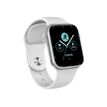 8427542120454-Ksix Urban 3 - 44 mm - montre intelligente avec bande - silicone - blanc - affichage 1.69" - -Left-angle-3