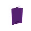 Conquérant Classique - Cahier polypro 17 x 22 cm - 48 pages - grands carreaux (Seyes) - violet