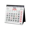 8422952380443-Finocam - Calendrier - de bureau - 2025 - mois à afficher - XXS - 110 x 100 mm - daté-Right-angle-0