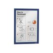 4005546405209-Durable Duraframe - 2 Cadres d'affichage adhésif - A4 - bleu-Left-angle-5