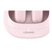 6958444910215-USAMS TD Series TD22 - Écouteurs sans fil avec micro - rose-Close-up-4