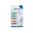 GIOTTO - Pack de 5 gommes - couleurs pastels assorties