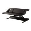 0043859730810-Fellowes Lotus DX - Poste De Travail Assis-Debout - noir-Right-angle-0