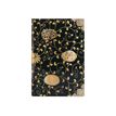9781439750391-Paperblanks Japanese Lacquer Boxes - Journal - relié - mini - 90 x 140 mm - 88 feuilles / 176 pages - uni - karakusa - noir - cart-Front-0