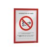 4005546405186-Durable Duraframe - 2 Cadres d'affichage adhésif - A4 - rouge-Left-angle-7