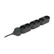 3545411896585-zenitech Home Green - Multiprises avec 6 prises 16A + interupteur -  3680 Watt - 1.5 m cordon-Left-angle-1