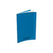 Conquérant Classique - Cahier polypro 24 x 32 cm - 96 pages - petits carreaux (5x5mm) - bleu