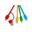 8052694011215-LEgami - Kit de câble USB - 24 pin USB-C, USB type A (M) with detachable USB-C to USB-A adapter pour Micro-USB Type B, Lightning, 24 pin U-Close-up-2