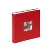 4004122131099-Walther design Fun - Album photo - 30 x 30 cm - 100 pages - rouge-Left-angle-0
