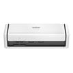 4977766832281-Brother ADS-1800W - Scanner de documents - CIS Double - Recto-verso - A4 - 600 dpi x 600 dpi - jusqu'à 30 ppm (mono) / jusqu'à 30 ppm (couleur) - Chargeur automatique de documents (20 feuilles) - Wi-Fi(n), USB 2.0 (-Front-0