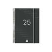 8422952387183-Finocam - Agenda - 2025 - 1 jour par page - reliure à spirale - E40 - A4 (210 x 297 mm) - noir - -Front-0