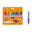 3086123739598-BIC KiDS - Marqueur - couleurs assorties - encre à l'eau - jumbo (pack de 12)-Left-angle-2