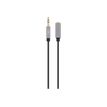 3303170084656-T'nB - Rallonge de câble audio - jack mini mâle pour jack mini femelle - 1 m - noir-Front-0