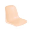 3701338800474-Chaise CHARLOTTE - pieds noirs avec accroches - coque M1 (non feu) - beige-Left-angle-2