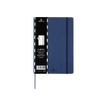 3108725884145-Oberthur Balthazar - Carnet de notes souple A5 - ligné - 200 pages - bleu-Front-4