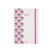 3664447180939-Oberthur Anahita - Agenda - 2025 - semainier - moyen - 170 x 245 mm - 128 pages -  blanc - rétro -Front-0