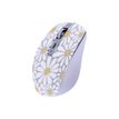 3303170118009-T'nB EXCLUSIV' Flower - Souris sans fil - rechargeable - 6 boutons - lavande-Right-angle-2