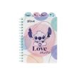 5903686375064-CoolPack Disney - Cahier de notes - A5 (148 x 210 mm) - 100 feuilles / 200 pages - carré - stitch-Front-0
