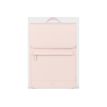 3701506204295-Casyx Storm - Sac à dos pour ordinateur portable - jusqu'à 15" - Rose givré-Front-0