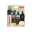 4006381603133-STABILO BOSS ORIGINAL NatureCOLORS - 4 Surligneurs - gris chaud, beige, vert terre, noir-Front-0