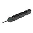 3545411896585-zenitech Home Green - Multiprises avec 6 prises 16A + interupteur -  3680 Watt - 1.5 m cordon-Left-angle-0