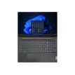 0196803948042-Lenovo V15 G4 AMN 82YU - Conception de charnière à 180 degrés - AMD Ryzen 3 - 7320U / jusqu'à 4.1 GHz - Win 11 Home - Radeon 610M - 8 Go RAM - 512 Go SSD NVMe - 15.6" TN 1920 x 1080 (Full HD) - Gigabit Ethernet - Wi-Fi 6 - noir busi-Front-2