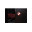3130630670148-Exacompta - Pictogramme - utilisation des téléphones portables interdite - 100 x 100 mm - rouge-Front-1
