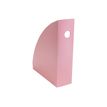 9002493182714-Exacompta - Porte-Revues Mag-Cube Autentik - rose candy-Left-angle-3