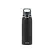7610465899281-Sigg Shield ONE - Gourde Bouteille d'eau - 1 L - noir-Front-0