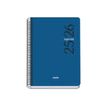 8421938520682-Dohe Esencial - Agenda - 2025 - 2026 - semainier - reliure à spirale - A5 (150 x 210 mm) - 72 pages - bleu-Front-0