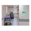 4005546406589-Durable Duraframe Magnetic Security - Cadre d'affichage magnétique bicolore - A4 - vert/blanc-Front-5