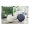 4002432134793-Leitz Ergo Active - Chaise à billes - ergonomique - housse en tissu - gris foncé-Front-13