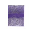 3130630473039-Exacompta Japan - Livre d'or - 270 x 220 mm - 50 feuilles / 100 pages - papier blanc - impressions japonaises - couverture violette - cart-Front-0