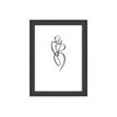 4004122406937-Walther Silhouette - Cadre photo - Conçu pour : 2 x 4 x 6 pouces (10 x 15 cm) - bois, MDF - recta-Front-0