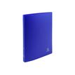 Exacompta - Classeur 2 Anneaux 15mm Polypropylène Opak - Format A4 - Bleu Foncé