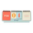 8445641050144-Mr. Wonderful - Perpetual calendar - de bureau - 2025 - daté-Front-0