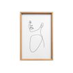 4004122407071-Walther Silhouette - Cadre photo - Conçu pour : 8x12 pouces (20x30 cm) - bois, MDF - rectangulair-Front-0